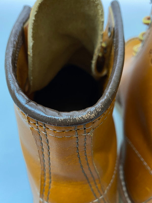 【中古品】【メンズ】 RED WING レッドウィング IRISH SETTER 9875 復刻犬タグ アイリッシュセッター 犬タグ レザー ブーツ メンズ 靴 シューズ 164-251024-em-17-min サイズ：6 1/2 カラー：ブラウン 万代Net店