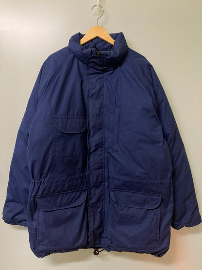 【現状渡し品】【メンズ】 Eddie Bauer エディー・バウアー 黒タグ前期 70S GOOSE DOWN アウター 146-251222-zi-06-min サイズ：L カラー：ネイビー 万代Net店