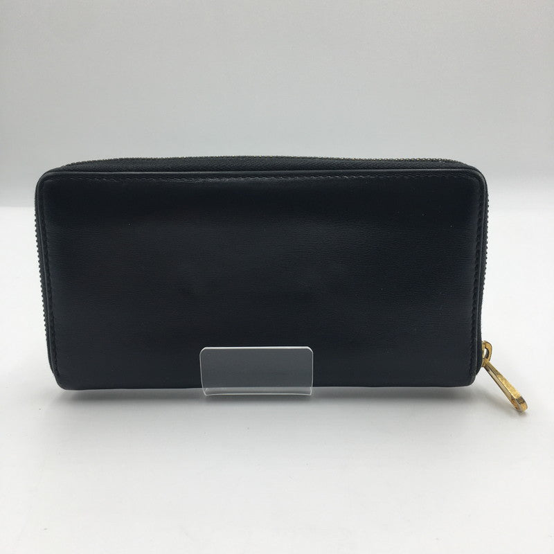 【中古品】【レディース】 GUCCI グッチ HORSE BIT ROUND ZIP WALLET 621889 ホースビット ラウンド ジップ ウォレット 長財布 ロングウォレット 181-250523-KS-07-tei カラー：BLACK 万代Net店