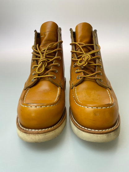 【中古品】【メンズ】 RED WING レッドウィング IRISH SETTER 9875 復刻犬タグ アイリッシュセッター 犬タグ レザー ブーツ メンズ 靴 シューズ 164-251024-em-17-min サイズ：6 1/2 カラー：ブラウン 万代Net店