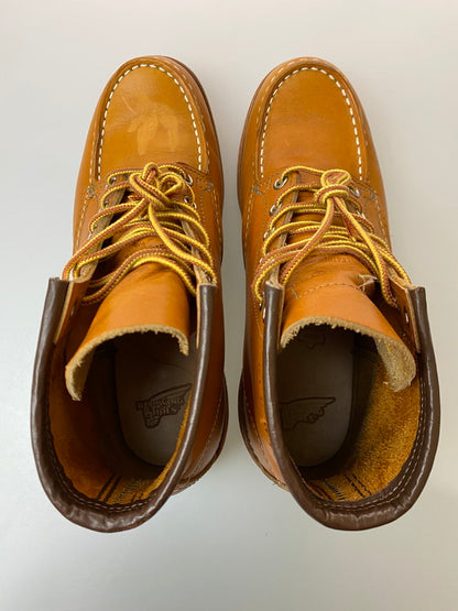 【中古品】【メンズ】 RED WING レッドウィング IRISH SETTER 9875 復刻犬タグ アイリッシュセッター 犬タグ レザー ブーツ メンズ 靴 シューズ 164-251024-em-17-min サイズ：6 1/2 カラー：ブラウン 万代Net店