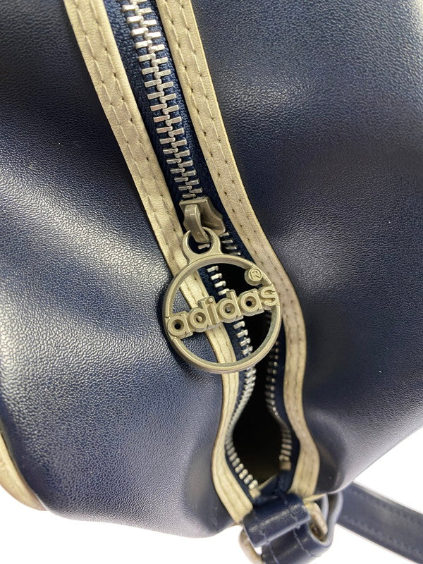 【現状渡し品】【メンズ/レディース】 adidas アディダス デサント 80S SHOULDER BAG ショルダーバッグ カバン 鞄 188-260321-zi-03-min カラー：ネイビー 万代Net店