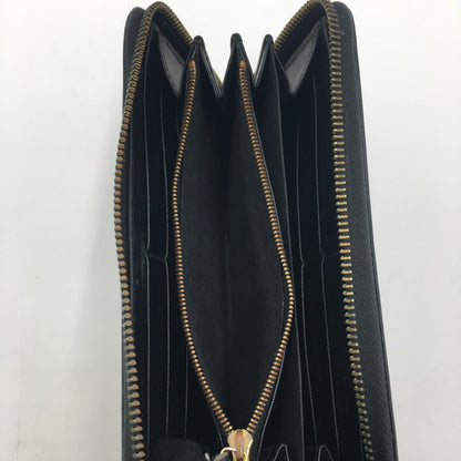 【中古品】【レディース】 GUCCI グッチ HORSE BIT ROUND ZIP WALLET 621889 ホースビット ラウンド ジップ ウォレット 長財布 ロングウォレット 181-250523-KS-07-tei カラー：BLACK 万代Net店