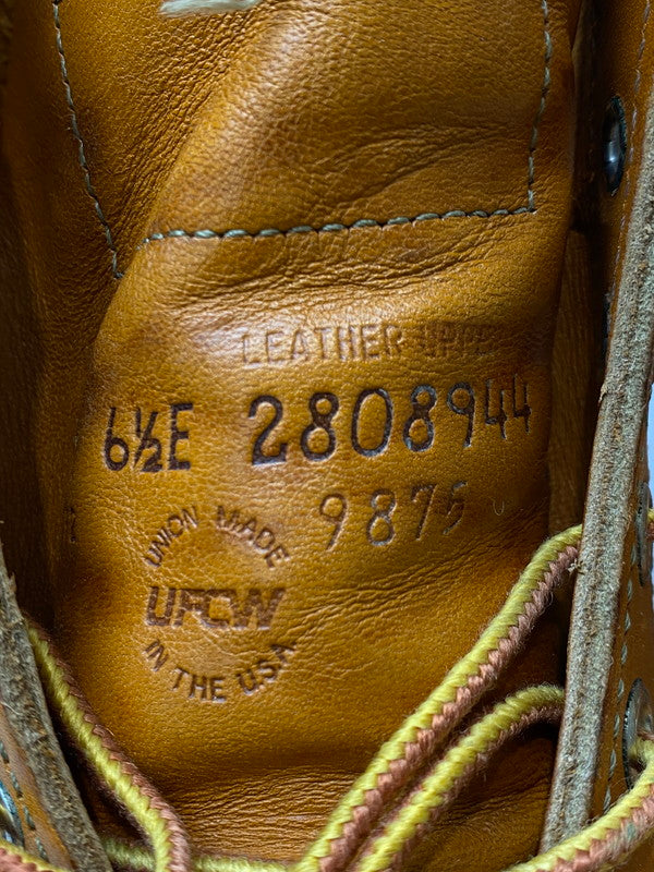 【中古品】【メンズ】 RED WING レッドウィング IRISH SETTER 9875 復刻犬タグ アイリッシュセッター 犬タグ レザー ブーツ メンズ 靴 シューズ 164-251024-em-17-min サイズ：6 1/2 カラー：ブラウン 万代Net店