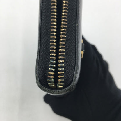 【中古品】【レディース】 GUCCI グッチ HORSE BIT ROUND ZIP WALLET 621889 ホースビット ラウンド ジップ ウォレット 長財布 ロングウォレット 181-250523-KS-07-tei カラー：BLACK 万代Net店