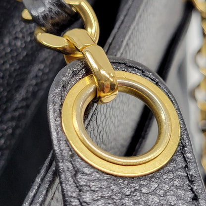 【中古品】【レディース】 CHANEL シャネル トリプルココマーク キャビアスキン チェーン トートバッグ ハンドバッグ ショルダーバッグ カバン 鞄 182-240718-as-03-izu カラー：ブラック 万代Net店