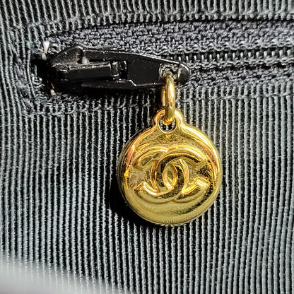 【中古品】【レディース】 CHANEL シャネル トリプルココマーク キャビアスキン チェーン トートバッグ ハンドバッグ ショルダーバッグ カバン 鞄 182-240718-as-03-izu カラー：ブラック 万代Net店