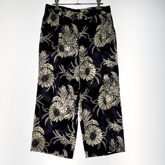 【中古品】【レディース】 PRADA プラダ ALOHA PANTS イタリア製 国内正規 アロハ パンツ ボトムス 168-240803-mk-05-izu サイズ：36S カラー：ネイビー系 万代Net店