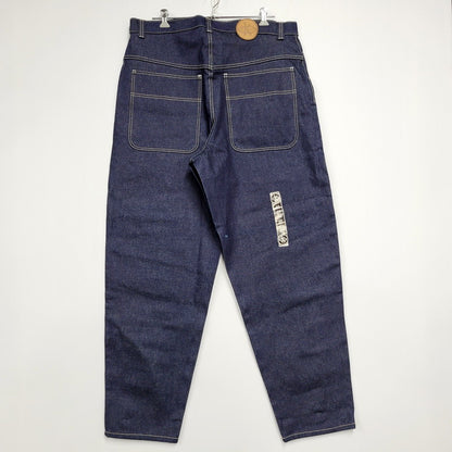 【中古美品】【メンズ】  KNOCKOUT JEANS ノックアウト ジーンズ 00S OVERSIZE BUGGY DENIM PANTS 1726 オーバーサイズ バギー デニムパンツ USA製 ボトムス 157-241110-as-17-izu サイズ：40 カラー：インディゴ 万代Net店