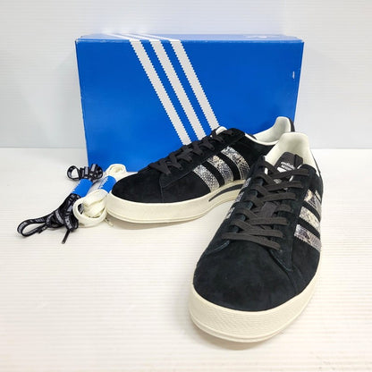 【中古美品】【メンズ/レディース】 adidas アディダス × NEIGHBORHOOD ネイバーフッド × INVINCIBLE インビンシブル CAMPUS GW8852 キャンパス スニーカー シューズ 靴 161-241128-as-04-izu サイズ：26cm カラー：CBLACK/SUPCOL/OWHITE 万代Net店