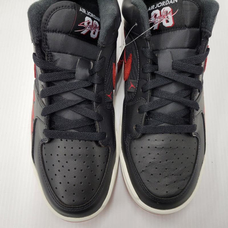 【中古美品】【メンズ】 NIKE ナイキ FB2269-001 WOMEN'S JORDAN STADIUM 90 BLACK/WHITE/SAIL/GYM RED ウィメンズ ジョーダン スタジアム90 スニーカー シューズ 靴 160-241207-mm-02-izu サイズ：27.5cm カラー：ブラック/ホワイト/セイル/ジムレッド 万代Net店