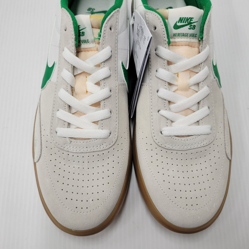 【中古品】【メンズ】 NIKE SB ナイキエスビー CD5010-101 HERITAGE VULC SUMMIT WHITE/LUCKY GREEN/WHITE/GUM LIGHT BROWN ヘリテージ バルク サミットホワイト/ラッキーグリーン/ホワイト/ガムライトブラウン スニーカー シューズ 靴 160-241207-mm-03-izu サイズ：28.0cm 万代Net店