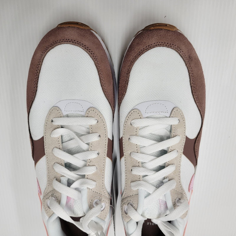 【中古美品】【メンズ】 NIKE ナイキ DZ1637-103 WOMEN'S AIR MAX SYSTM ウィメンズ エアマックス WHITE/SMOKEY MAUVE/GUM MEDIUM BROWN/PINK FOAM ホワイト/スモーキーモーブ/ガムミディアムブラウン/ピンクフォーム スニーカー シューズ 靴 160-241207-mm-05-izu サイズ：28.0cm 万代Net店