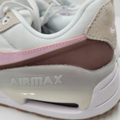 【中古美品】【メンズ】 NIKE ナイキ DZ1637-103 WOMEN'S AIR MAX SYSTM ウィメンズ エアマックス WHITE/SMOKEY MAUVE/GUM MEDIUM BROWN/PINK FOAM ホワイト/スモーキーモーブ/ガムミディアムブラウン/ピンクフォーム スニーカー シューズ 靴 160-241207-mm-05-izu サイズ：28.0cm 万代Net店