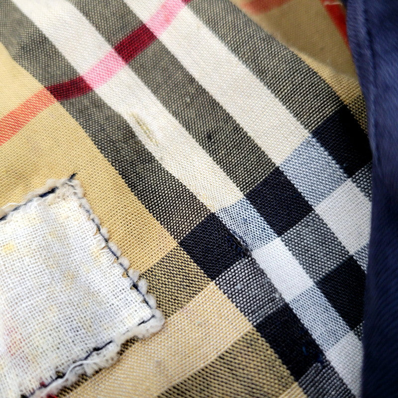 【中古品】【メンズ】 Burberrys バーバリーズ SOUTIEN COLLAR COAT ステンカラーコート アウター 141-250108-as-09-izu サイズ：下記参照 カラー：ネイビー 万代Net店