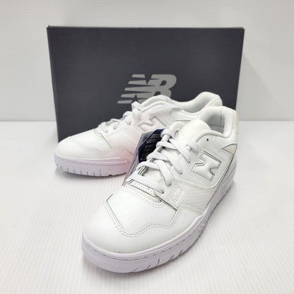 【中古美品】【メンズ/レディース】 NEW BALANCE ニューバランス 550 BB550WWW スニーカー シューズ 靴 162-250205-as-24-izu サイズ：26cm カラー：ホワイト 万代Net店