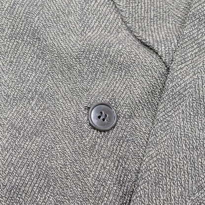 【中古品】【メンズ】 Emporio Armani エンポリオ・アルマーニ RAYON WOOL BLEND DOUBLE TAILORED JACKET レーヨン ウール ブレンド ダブル テーラードジャケット 141-250224-as-01-izu サイズ：46REG カラー：カーキ系 万代Net店