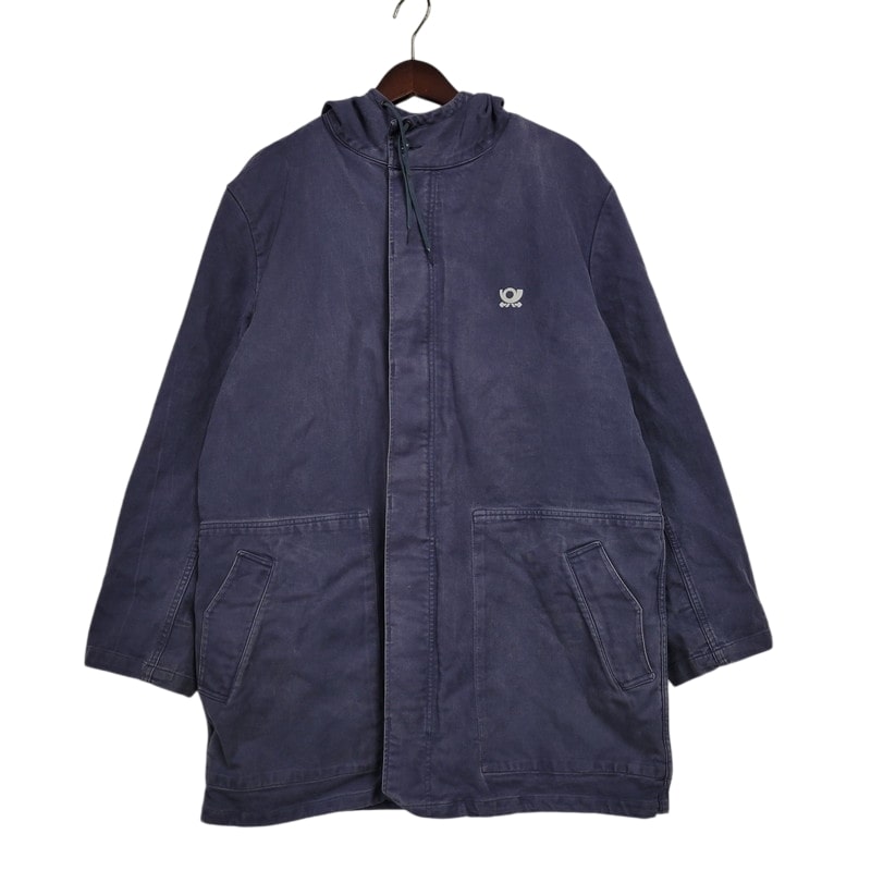 【現状渡し品】【メンズ】 GERMANY ARMY ジャーマンアーミー 90S BOA LINER FIELD PARKA OPTI ZIP ボアライナー フィールドパーカー 1992年製 ジャケット アウター 146-250301-as-26-izu サイズ：52 カラー：ネイビー系 万代Net店