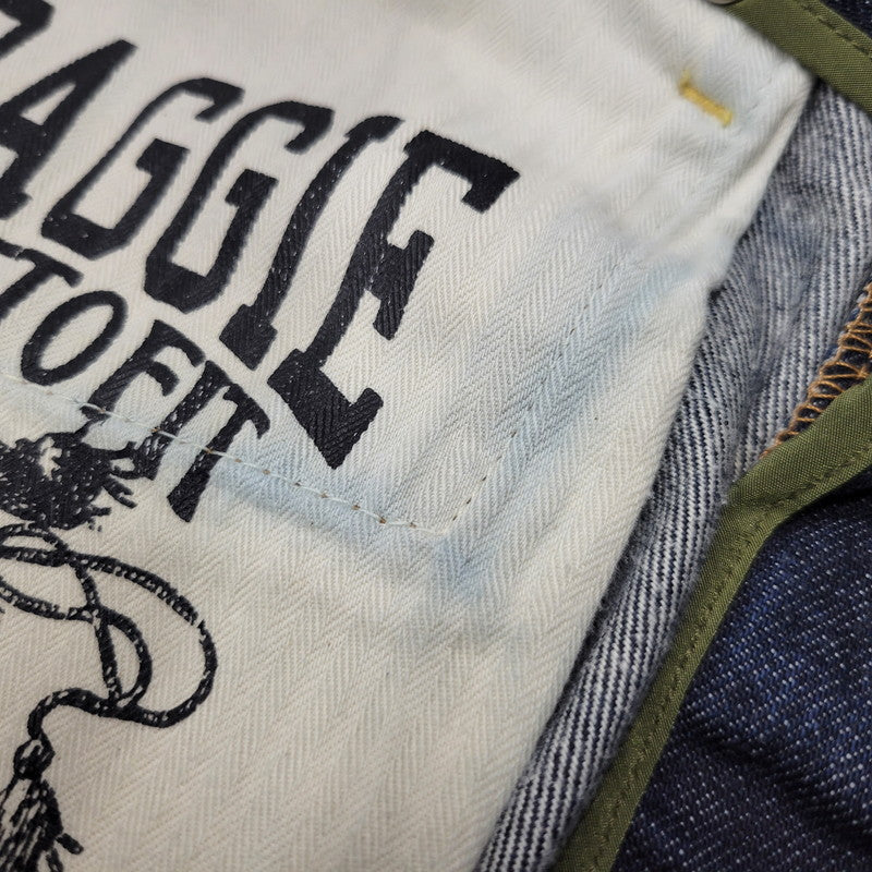 【中古品】【メンズ】 Lafayette ラファイエット BAGGIE GETTOFIT DENIM PANTS バギー フィット デニムパンツ ボトムス 153-250307-as-22-izu サイズ：36 カラー：インディゴ 万代Net店