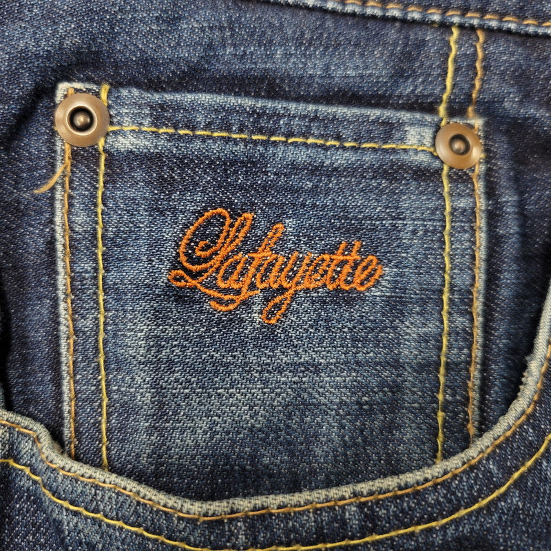 【中古品】【メンズ】 Lafayette ラファイエット BAGGIE GETTOFIT DENIM PANTS バギー フィット デニムパンツ ボトムス 153-250307-as-22-izu サイズ：36 カラー：インディゴ 万代Net店