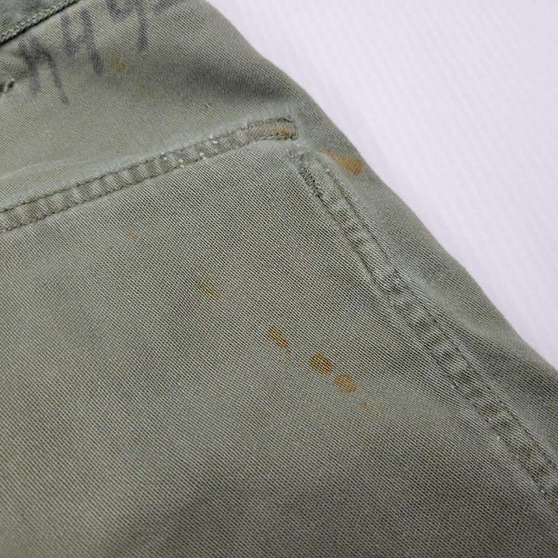 【現状渡し品】【メンズ】 U.S.ARMY ユーエスアーミー 60S BAKER PANTS 60年初期 べイカーパンツ ボトムス 157-250319-as-15-izu サイズ：M カラー：グリーン系 万代Net店