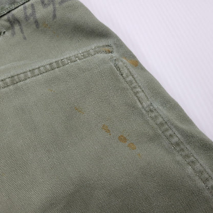 【現状渡し品】【メンズ】 U.S.ARMY ユーエスアーミー 60S BAKER PANTS 60年初期 べイカーパンツ ボトムス 157-250319-as-15-izu サイズ：M カラー：グリーン系 万代Net店