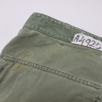 【現状渡し品】【メンズ】 U.S.ARMY ユーエスアーミー 60S BAKER PANTS 60年初期 べイカーパンツ ボトムス 157-250319-as-15-izu サイズ：M カラー：グリーン系 万代Net店