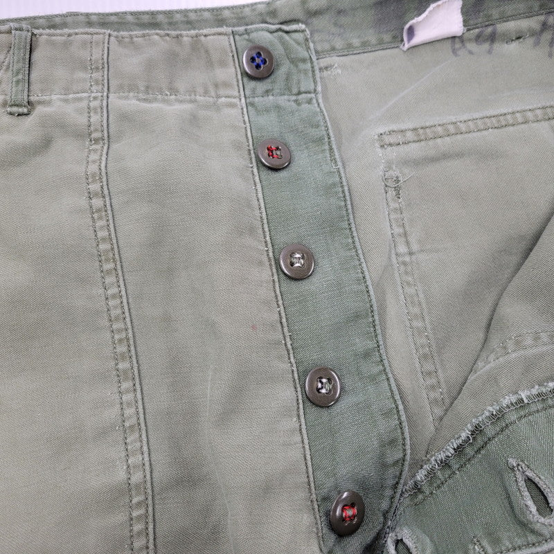 【現状渡し品】【メンズ】 U.S.ARMY ユーエスアーミー 60S BAKER PANTS 60年初期 べイカーパンツ ボトムス 157-250319-as-15-izu サイズ：M カラー：グリーン系 万代Net店