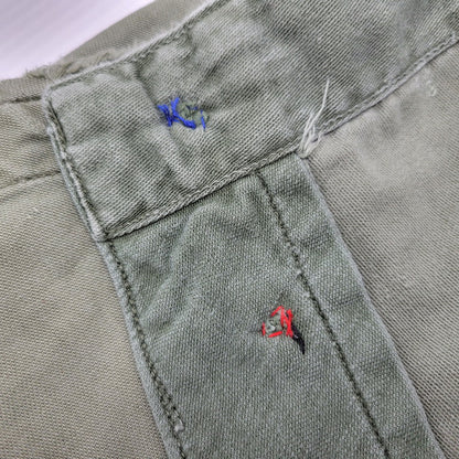 【現状渡し品】【メンズ】 U.S.ARMY ユーエスアーミー 60S BAKER PANTS 60年初期 べイカーパンツ ボトムス 157-250319-as-15-izu サイズ：M カラー：グリーン系 万代Net店