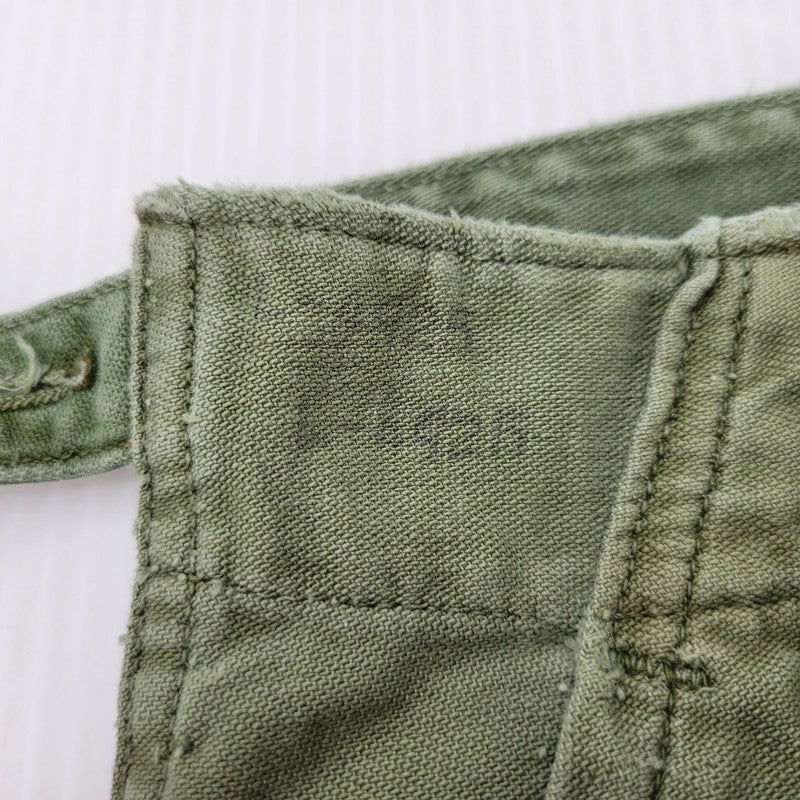 【現状渡し品】【メンズ】 U.S.ARMY ユーエスアーミー 60S BAKER PANTS 60年初期 べイカーパンツ ボトムス 157-250319-as-15-izu サイズ：M カラー：グリーン系 万代Net店