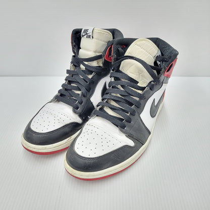 【中古品】【メンズ】 NIKE ナイキ 555088-184 AIR JORDAN 1 RETRO HIGH OG エアジョーダン1 レトロ ハイ オリジナル BLACK TOE ブラック トゥ スニーカー シューズ 靴 160-250325-mm-11-izu サイズ：28.0cm カラー：ブラック/レッド/ホワイト 万代Net店