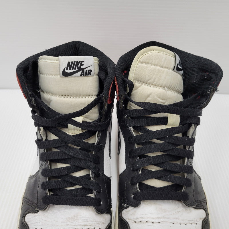 【中古品】【メンズ】 NIKE ナイキ 555088-184 AIR JORDAN 1 RETRO HIGH OG エアジョーダン1 レトロ ハイ オリジナル BLACK TOE ブラック トゥ スニーカー シューズ 靴 160-250325-mm-11-izu サイズ：28.0cm カラー：ブラック/レッド/ホワイト 万代Net店