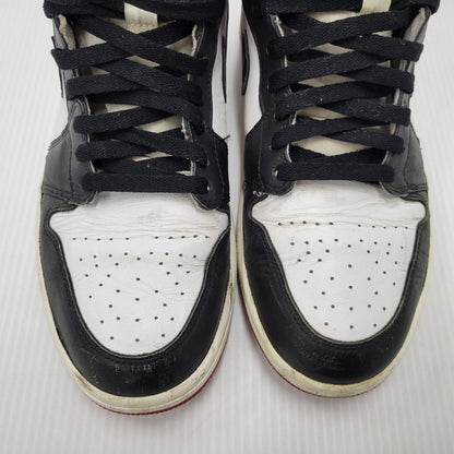 【中古品】【メンズ】 NIKE ナイキ 555088-184 AIR JORDAN 1 RETRO HIGH OG エアジョーダン1 レトロ ハイ オリジナル BLACK TOE ブラック トゥ スニーカー シューズ 靴 160-250325-mm-11-izu サイズ：28.0cm カラー：ブラック/レッド/ホワイト 万代Net店