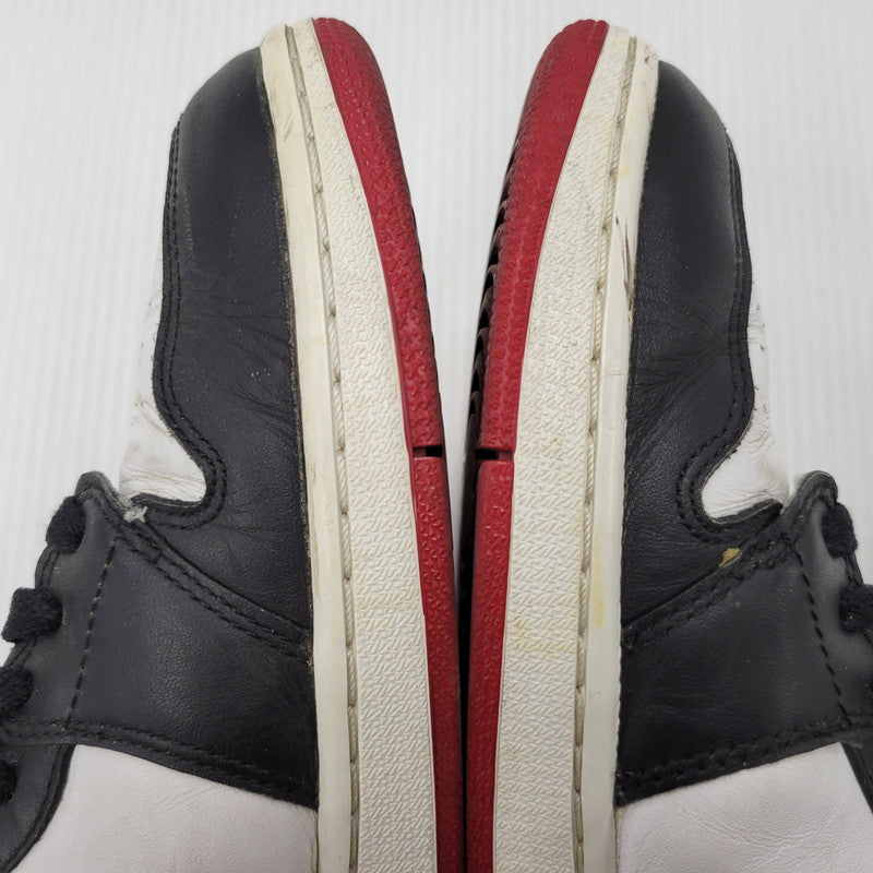 【中古品】【メンズ】 NIKE ナイキ 555088-184 AIR JORDAN 1 RETRO HIGH OG エアジョーダン1 レトロ ハイ オリジナル BLACK TOE ブラック トゥ スニーカー シューズ 靴 160-250325-mm-11-izu サイズ：28.0cm カラー：ブラック/レッド/ホワイト 万代Net店