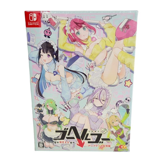 【中古美品】 【未開封】【ゲーム】ゴーヘルゴー つきおとしてこ アップデート記念版 CERO区分_D 17歳以上対象 任天堂 スイッチ ソフト ゲーム 029-250401-ay-01-izu 万代Net店
