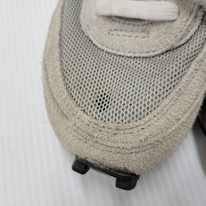 【現状渡し品】【レディース】 × FRAGMENT フラグメント × SACAI サカイ LD WAFFLE/SF DH2684-001 LD ワッフル トリプルコラボ スニーカー シューズ 靴 166-250403-ay-04-izu サイズ：23cm カラー：LT SMOKE GREY/WHITE-BLACK 万代Net店