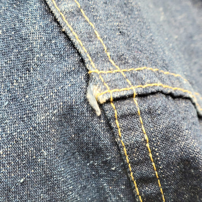【中古品】【メンズ】 MONTGOMERY WARD モントゴメリー・ワード 月桂樹＆3連スター刻印ボタン 40S 101大戦 1POCKET 1ST DENIM JACKET デニムジャケット アウター 長袖 146-250512-ma-01-izu サイズ：不明 カラー：インディゴ 万代Net店
