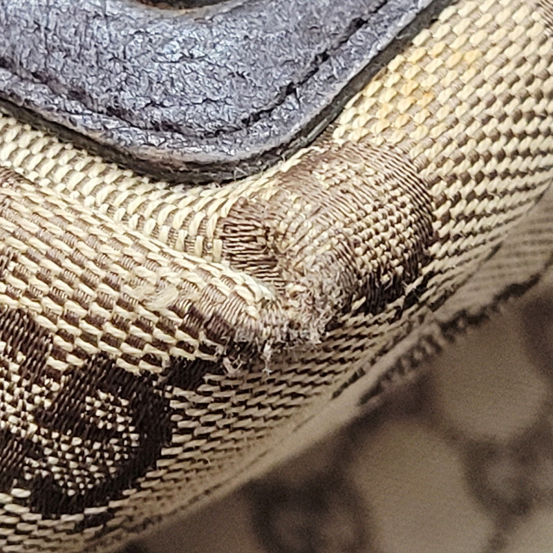 【現状渡し品】【レディース】 GUCCI グッチ 120836 GGキャンバス トートバッグ 鞄 カバン 180-250512-ma-16-izu カラー：茶系 万代Net店