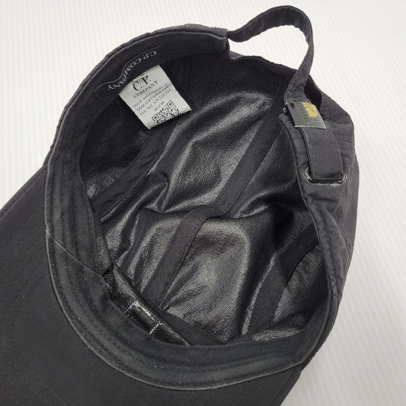 【中古品】【メンズ/レディース】 C.P.Company シーピーカンパニー NYLON CAP ナイロンキャップ 帽子 185-250604-as-01-izu サイズ：UNI カラー：ブラック 万代Net店