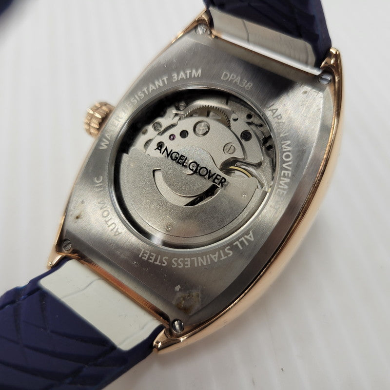 【中古品】【メンズ/レディース】 Angel Clover エンジェルクローバー DOUBLE PLAY AUTOMATIC WATCH DPA38 ダブル プレイ オートマチック ウォッチ 腕時計 192-250624-ay-04-izu カラー：ホワイト×ブルー×ゴールド系 万代Net店