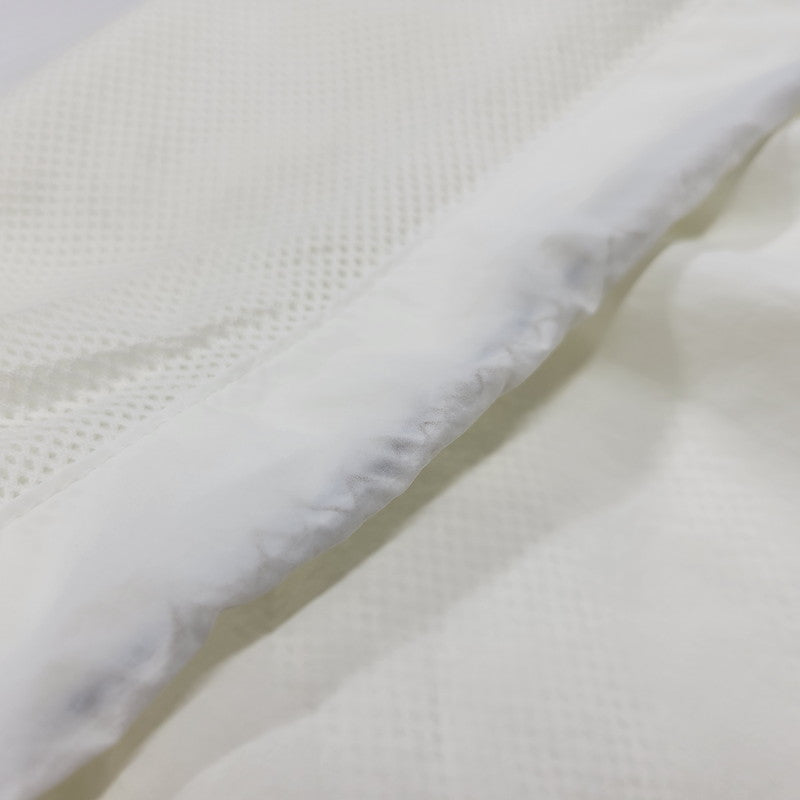 【中古品】【メンズ】 adidas アディダス ADS200 TRACK PANTS JX8964 トラックパンツ ジャージ ロゴ プリント ズボン ボトムス 159-250722-ay-09-izu サイズ：L カラー：ホワイト 万代Net店