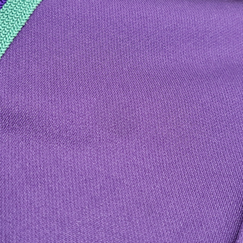 【中古品】【メンズ】 Needles ニードルス TRACK PANT POLY-SMOOTH IN181 トラックパンツ ボトムス 151-250801-as-08-izu サイズ：M カラー：パープル×グリーン 万代Net店