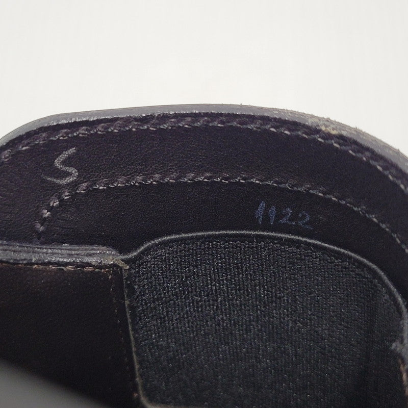 【中古品】【メンズ】 Berluti ベルルッティ 3228 ウイングチップ シングルモンシューズ 靴 183-250820-ay-04-izu サイズ：8.5 カラー：ブラック 万代Net店