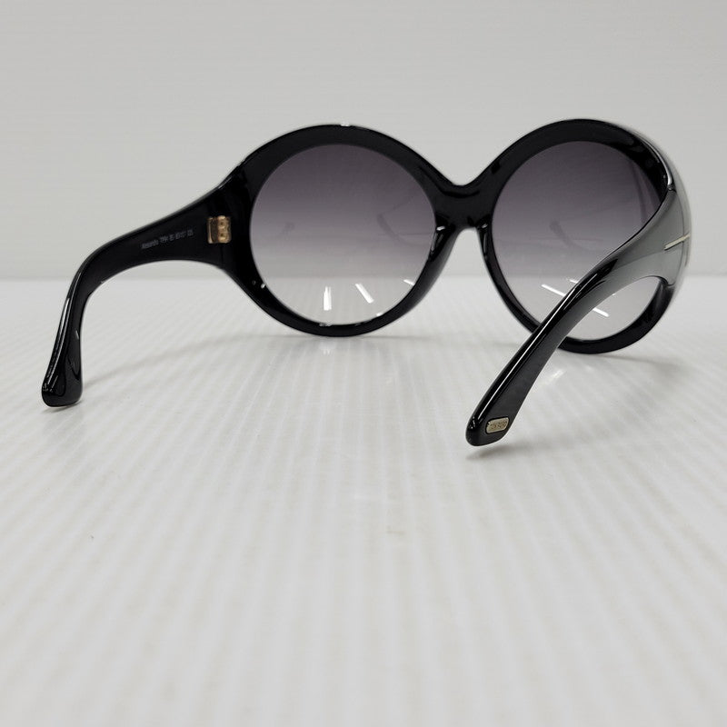 【中古品】【メンズ/レディース】 TOM FORD トムフォード ALESSANDRA SUNGLASSES TF94 アレクサンドラ サングラス 小物 服飾雑貨 203-250820-ay-05-izu サイズ：65口17-125 カラー：ブラック 万代Net店
