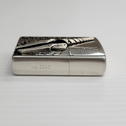 【中古品】【メンズ/レディース】 ZIPPO ジッポ EVANGELION OIL LIGHTER エヴァンゲリオン オイルライター ロンギヌスの槍 喫煙具 206-250921-as-01-izu カラー：シルバー 万代Net店