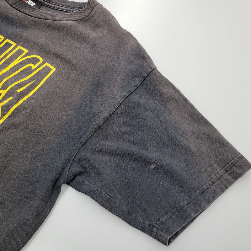 【現状渡し品】【メンズ】 METALLICA メタリカ GIANT c2001 00S PUSHEAD NO LEAF CLOVER TEE 00年代 プッシュド ノーリーフクローバーT トップス 半袖 146-241211-ma-08-izu サイズ：L カラー：黒 万代Net店