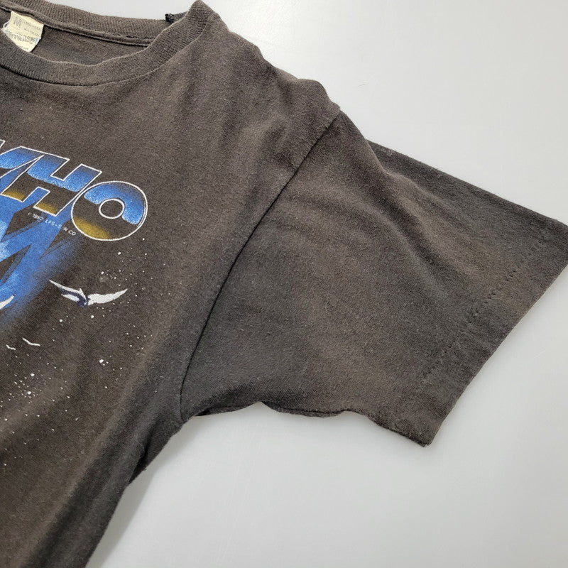 【現状渡し品】【メンズ】 USED CREEN STARS スクリーンスターズ THE WHO c1982 80S AMERICA TOUR TEE ツアー Tシャツ 半袖 トップス 146-250211-as-17-izu サイズ：M カラー：ブラック 万代Net店