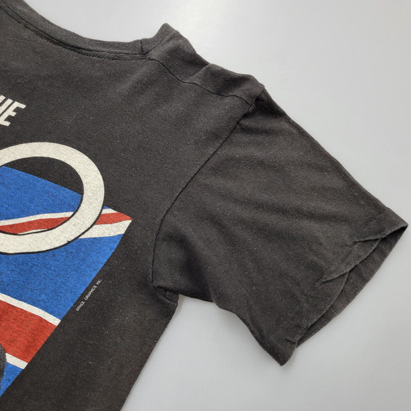 【現状渡し品】【メンズ】 USED CREEN STARS スクリーンスターズ THE WHO c1982 80S AMERICA TOUR TEE ツアー Tシャツ 半袖 トップス 146-250211-as-17-izu サイズ：M カラー：ブラック 万代Net店