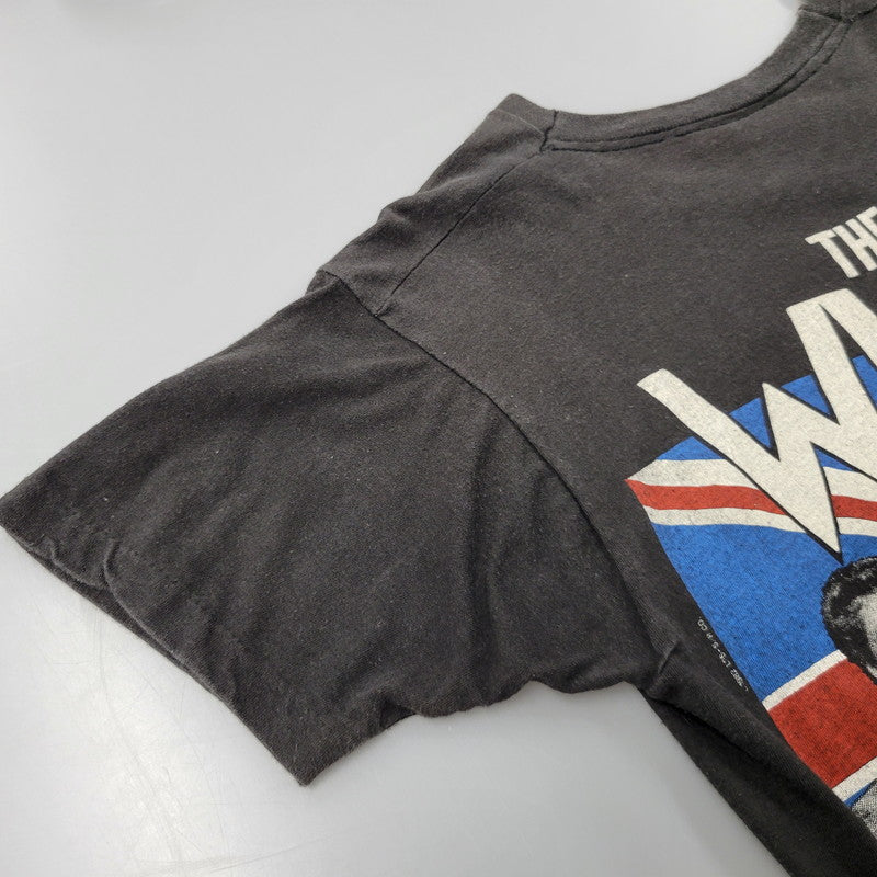 【現状渡し品】【メンズ】 USED CREEN STARS スクリーンスターズ THE WHO c1982 80S AMERICA TOUR TEE ツアー Tシャツ 半袖 トップス 146-250211-as-17-izu サイズ：M カラー：ブラック 万代Net店