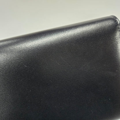 【中古美品】【メンズ/レディース】 CELINE セリーヌ ラージウォレット トリオンフ シャイニーカーフスキン 長財布 サイフ 181-251004-ay-05-izu カラー：ブラック 万代Net店